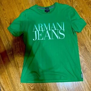 Short sleeve Armani jeans tee shirt